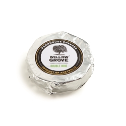 WILLOW GROVE DOUBLE BRIE 1.1KG R/W