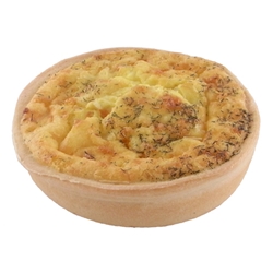 TEMPTATION QUICHE SMALL PUMPKIN, LEEK & FETA 180g 8C