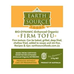 EARTH TOFU FIRM 375G 9C