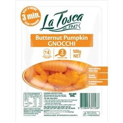 LA TOSCA GNOCCHI CHUNKY BUTTERNUT PUMPKIN 500G 6C