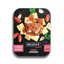 DELUCA'S FAMILY MEAL RAVIOLI BOLOGNESE (CRAFTED) 1.1kg  4C