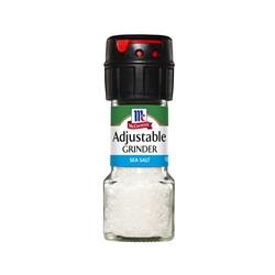 MCCORMICK ADJUSTABLE GRINDER SEA SALT  60G 6C