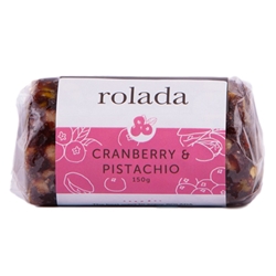 STAR FOODS ROLADA SMALL CRANBERRY & PISTACHIO   150g  18C