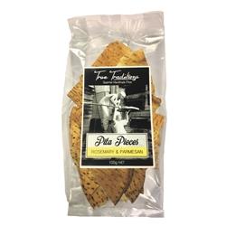 TRUE TRADITIONS PITA PIECES ROSEMARY & PARMESAN 100G 14C