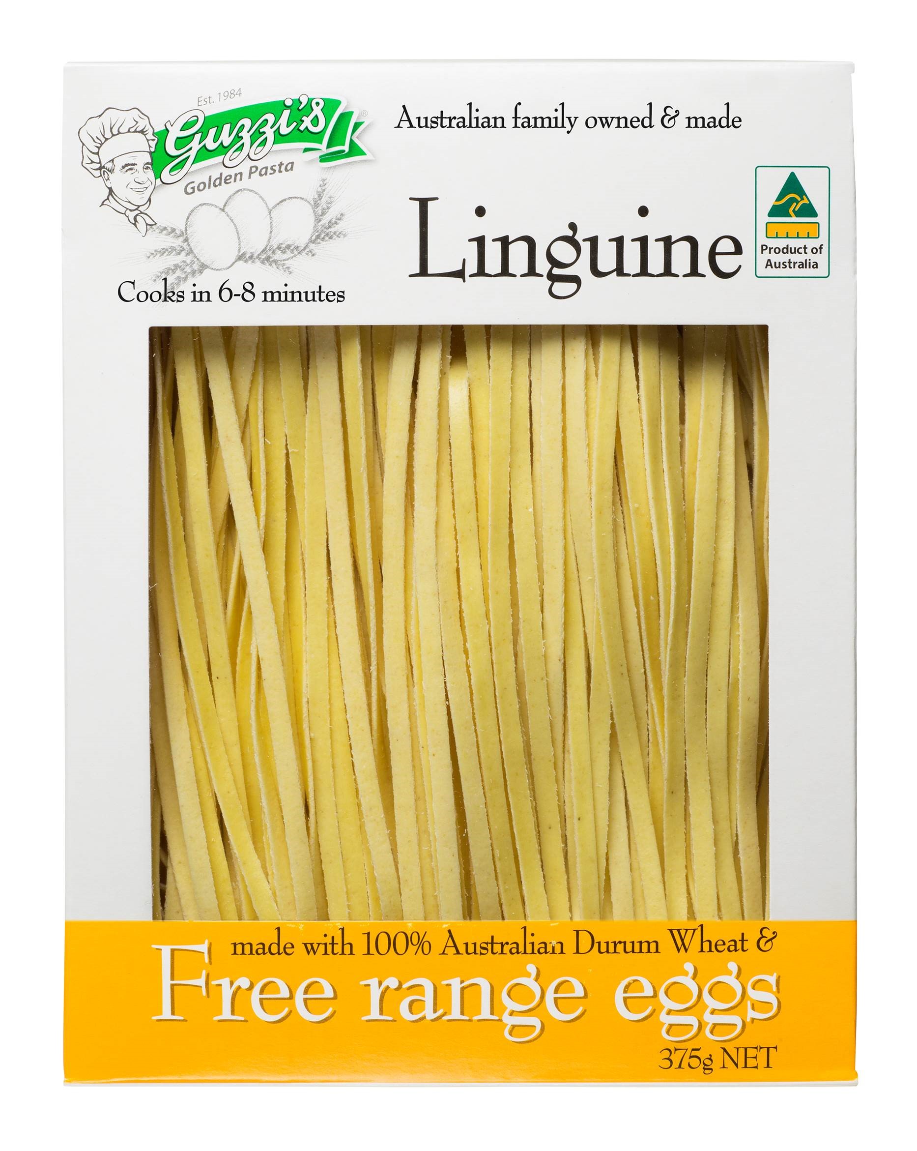 GUZZI'S EGG LING PLAIN 375g 6C Linguine - Royal Foods Retail - Royal ...